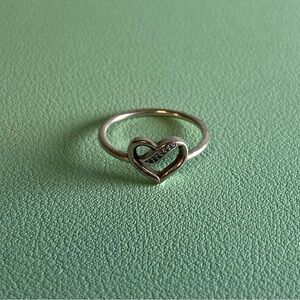Pandora Dream of Love Heart Ring in Sterling Silver 925, Woman Ring Size Size 7